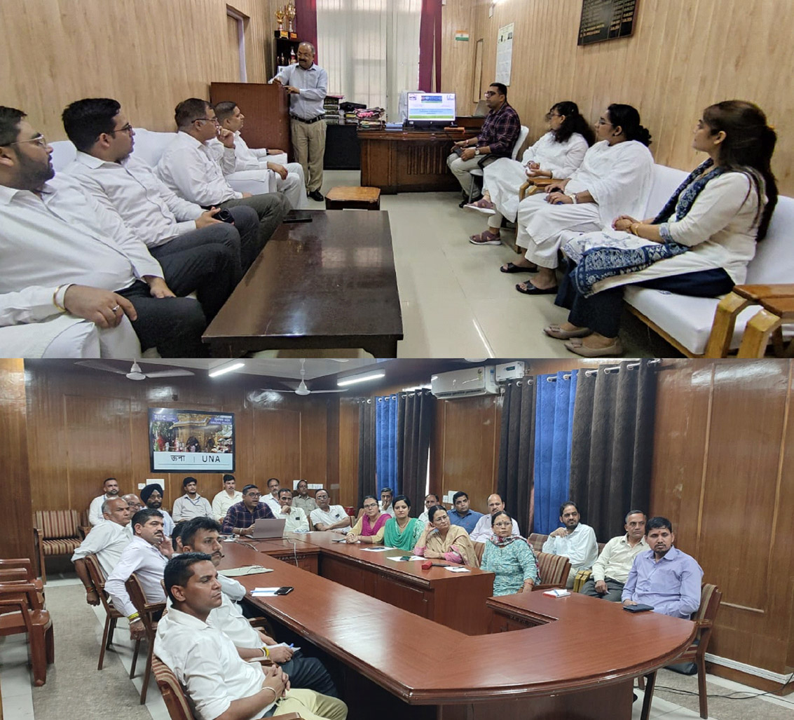 Judiciary officers and employees trained about e-office functioning.